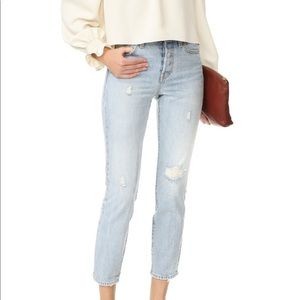 Levi’s Wedgie Fit Selvedge in Desert Delta